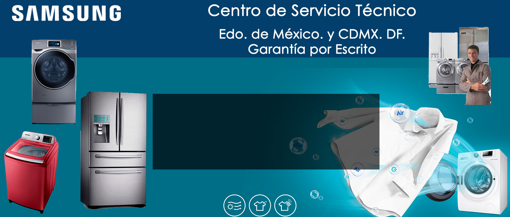 Centro de Servicio Tecnico De Linea Blanca samsung Estado de Mexico DF
